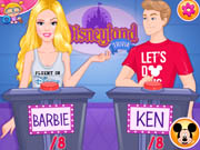 Barbie vs Ken Disneyland