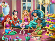 Disney Princesses Pyjama Party