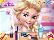 Elsa and Barbie Blind Date