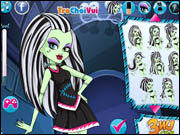 Monster High Frankie Stein Hairstyle