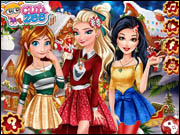 Princesses In Christmasland