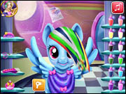 Rainbow Pony Real Haircuts