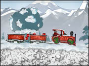 Santa Steam Train Delivery