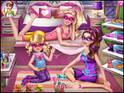 Super Barbie Pyjama Party