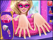 Superhero Doll Manicure